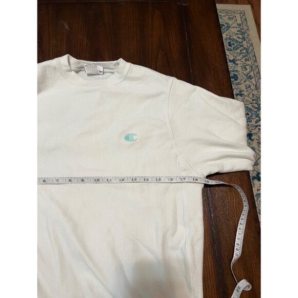 Champion White Spirit Jersey Long Sleeve Reverse Weave Sweatshirt Women's XS - Picture 5 of 6